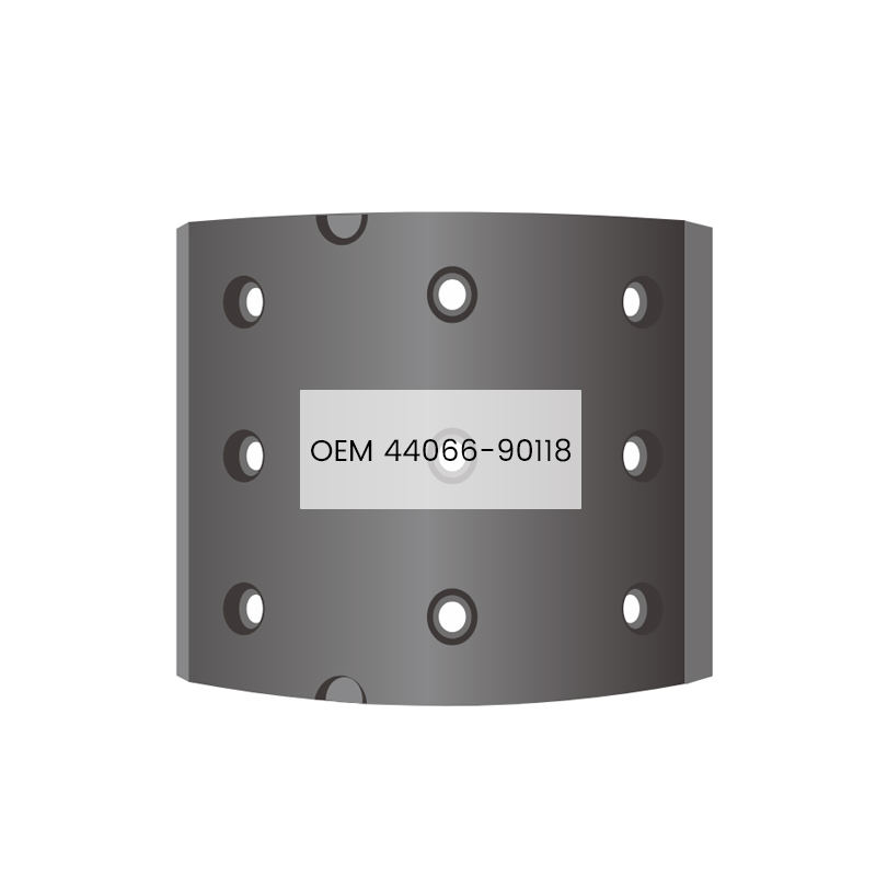 44066-90118 Fékbetét Autofékrendszer alkatrészei 17mm vastagság NISSAN számára