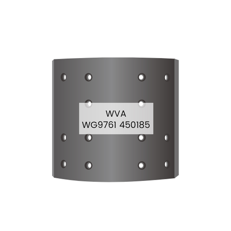 WG9761 450185 Nehéz teherautó fékbetét a HOWO számára